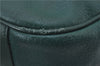 Authentic GUCCI Vintage Shoulder Cross Body Bag Purse Leather Green 9120D