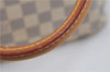 Authentic Louis Vuitton Damier Azur Saleya MM Shoulder Tote Bag N51185 LV 9122D