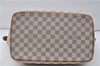 Authentic Louis Vuitton Damier Azur Saleya MM Shoulder Tote Bag N51185 LV 9122D
