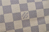 Authentic Louis Vuitton Damier Azur Saleya MM Shoulder Tote Bag N51185 LV 9122D