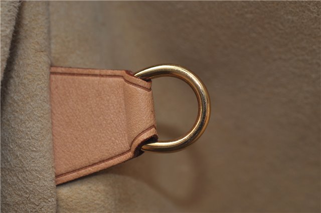 Authentic Louis Vuitton Damier Azur Saleya MM Shoulder Tote Bag N51185 LV 9122D