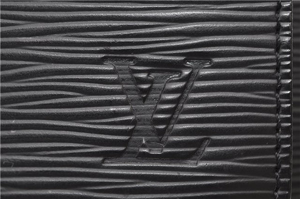 Authentic Louis Vuitton Epi Monceau 2Way Shoulder Hand Bag Black M52792 LV 9123D
