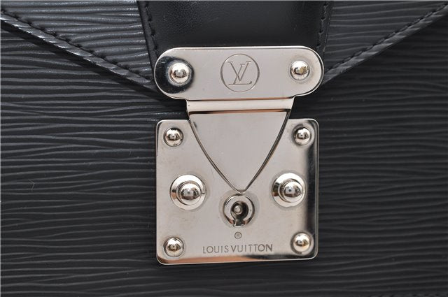 Authentic Louis Vuitton Epi Monceau 2Way Shoulder Hand Bag Black M52792 LV 9123D