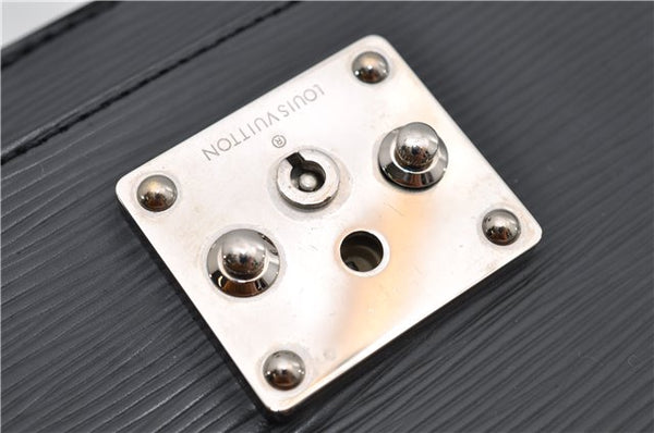 Authentic Louis Vuitton Epi Monceau 2Way Shoulder Hand Bag Black M52792 LV 9123D