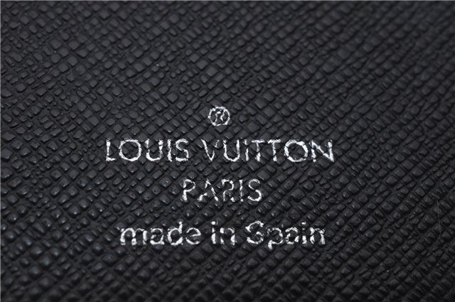 Auth Louis Vuitton Damier Graphite Portefeuille Marco N62664 Bifold Wallet 9124C