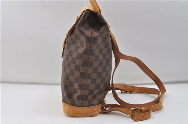 Authentic Louis Vuitton Damier Arlequin Backpack N99038 LV 9124D