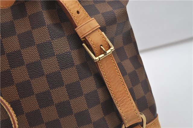 Authentic Louis Vuitton Damier Arlequin Backpack N99038 LV 9124D