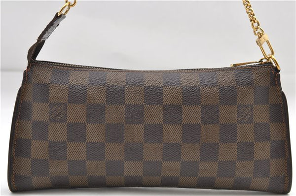 Authentic Louis Vuitton Damier Sophie 2Way Shoulder Hand Pouch N51135 LV 9125D