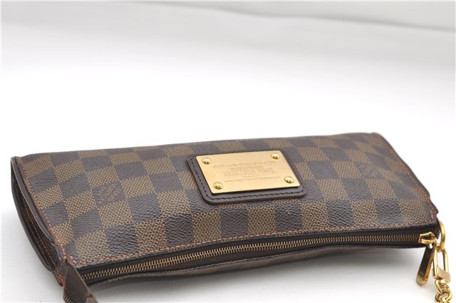 Authentic Louis Vuitton Damier Sophie 2Way Shoulder Hand Pouch N51135 LV 9125D