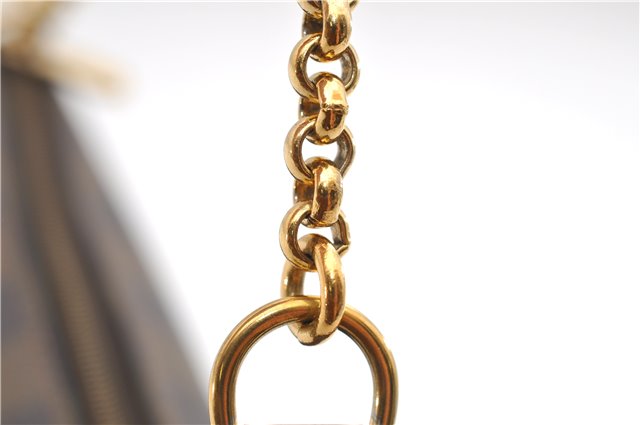 Authentic Louis Vuitton Damier Sophie 2Way Shoulder Hand Pouch N51135 LV 9125D