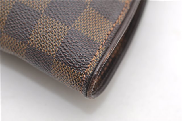 Authentic Louis Vuitton Damier Sophie 2Way Shoulder Hand Pouch N51135 LV 9125D