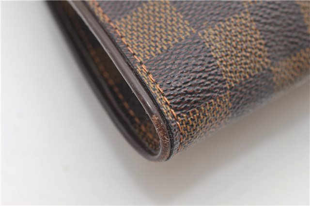 Authentic Louis Vuitton Damier Sophie 2Way Shoulder Hand Pouch N51135 LV 9125D