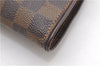 Authentic Louis Vuitton Damier Sophie 2Way Shoulder Hand Pouch N51135 LV 9125D