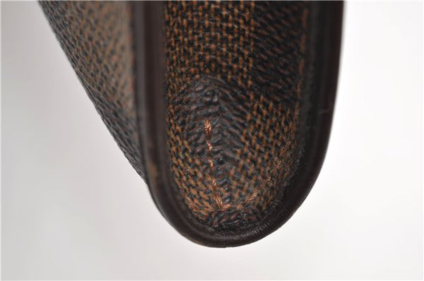 Authentic Louis Vuitton Damier Sophie 2Way Shoulder Hand Pouch N51135 LV 9125D