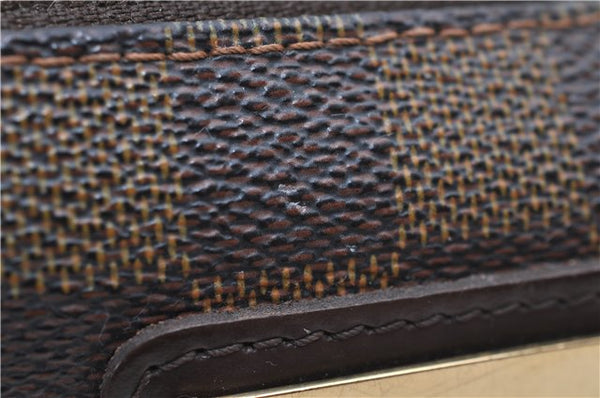 Authentic Louis Vuitton Damier Sophie 2Way Shoulder Hand Pouch N51135 LV 9125D