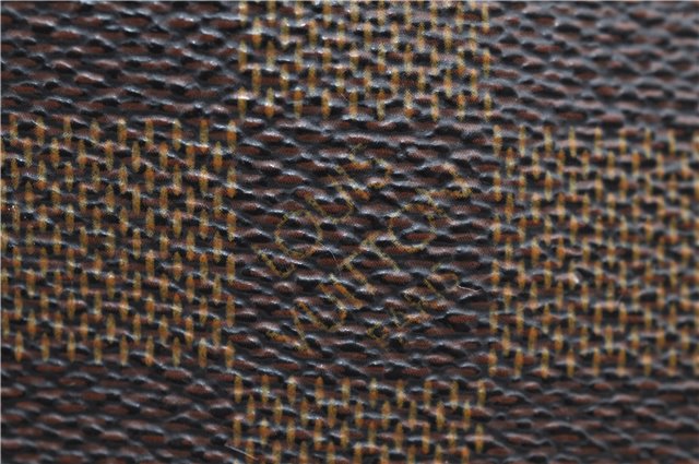 Authentic Louis Vuitton Damier Sophie 2Way Shoulder Hand Pouch N51135 LV 9125D