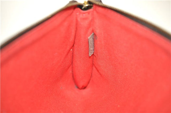 Authentic Louis Vuitton Damier Sophie 2Way Shoulder Hand Pouch N51135 LV 9125D