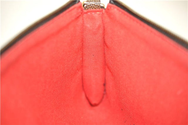 Authentic Louis Vuitton Damier Sophie 2Way Shoulder Hand Pouch N51135 LV 9125D