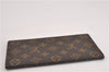 Authentic Louis Vuitton Monogram Porte Chequier Double M62223 Long Wallet 9125F