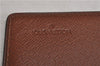 Authentic Louis Vuitton Monogram Porte Chequier Double M62223 Long Wallet 9125F