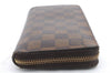 Authentic Louis Vuitton Damier Zippy Wallet Long Purse N60015 LV 9126C