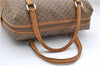Authentic GUCCI Micro GG 2Way Shoulder Hand Bag Purse PVC Leather Brown 9126D