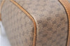 Authentic GUCCI Micro GG 2Way Shoulder Hand Bag Purse PVC Leather Brown 9126D