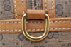 Authentic GUCCI Micro GG 2Way Shoulder Hand Bag Purse PVC Leather Brown 9126D