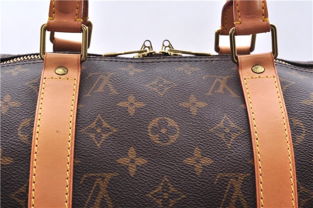 Authentic Louis Vuitton Monogram Keepall 50 Travel Boston Bag M41426 LV 9127D