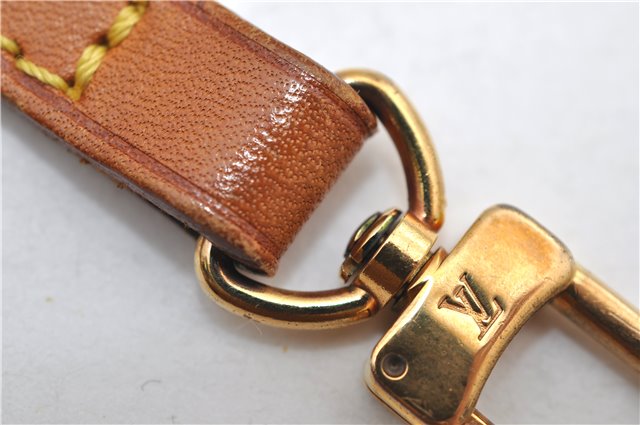 Authentic Louis Vuitton Leather Shoulder Strap Beige 47.2