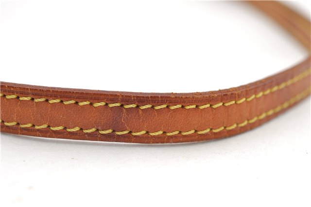 Authentic Louis Vuitton Leather Shoulder Strap Beige 47.2