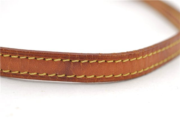 Authentic Louis Vuitton Leather Shoulder Strap Beige 47.2" LV 9129D