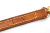 Authentic Louis Vuitton Leather Shoulder Strap Beige 47.2" LV 9129D