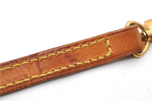 Authentic Louis Vuitton Leather Shoulder Strap Beige 47.2" LV 9129D