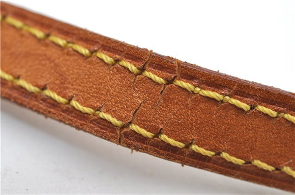 Authentic Louis Vuitton Leather Shoulder Strap Beige 47.2" LV 9129D