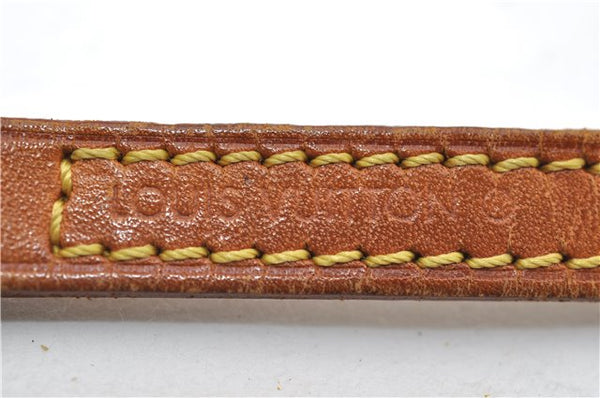 Authentic Louis Vuitton Leather Shoulder Strap Beige 47.2" LV 9129D