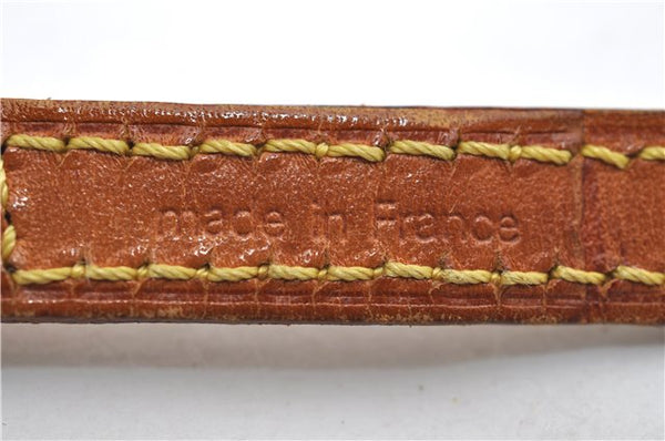 Authentic Louis Vuitton Leather Shoulder Strap Beige 47.2" LV 9129D