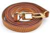 Authentic Louis Vuitton Leather Shoulder Strap Beige 47.2" LV 9129D