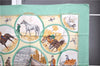 Authentic HERMES Carre 90 Scarf "Auteuil Mai" Silk Green 9130D