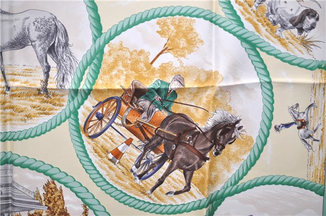 Authentic HERMES Carre 90 Scarf 