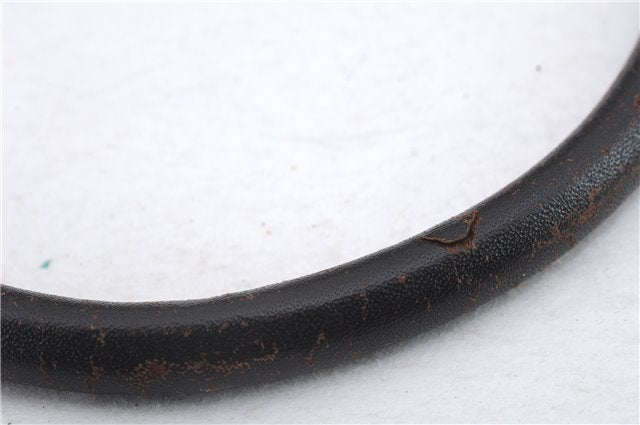 Authentic GUCCI Shoulder Hand Bag Purse Suede Leather 0013814 Brown 9131C