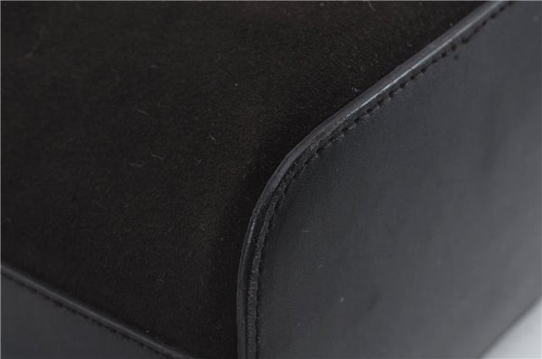 Authentic GUCCI Shoulder Hand Bag Purse Suede Leather 0013814 Brown 9131C