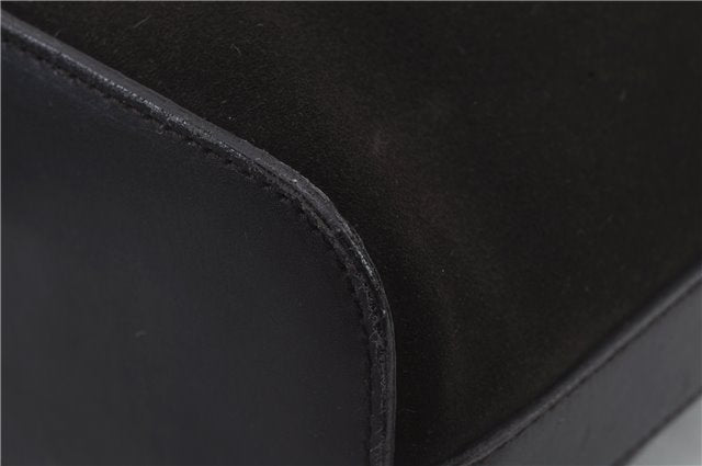 Authentic GUCCI Shoulder Hand Bag Purse Suede Leather 0013814 Brown 9131C