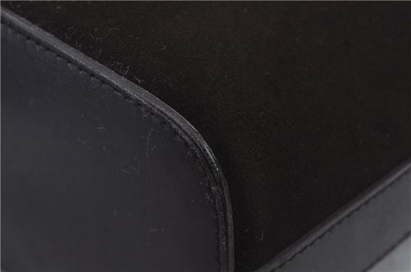 Authentic GUCCI Shoulder Hand Bag Purse Suede Leather 0013814 Brown 9131C