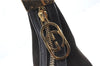 Authentic GUCCI Shoulder Hand Bag Purse Suede Leather 0013814 Brown 9131C
