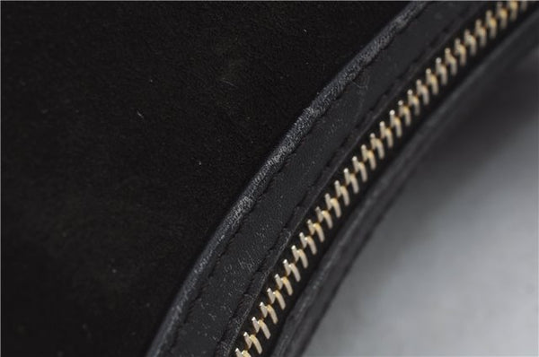 Authentic GUCCI Shoulder Hand Bag Purse Suede Leather 0013814 Brown 9131C