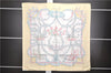 Authentic HERMES Carre 90 Scarf "LE SACRE DU PRINTEMPS" Silk Yellow 9132D