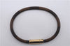 Authentic Louis Vuitton Damier Bracelet Keepit Bracelet M6139E LV 9133D