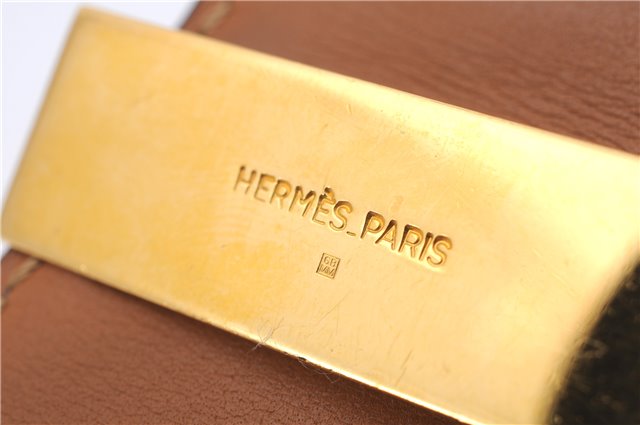 Auth HERMES Collier De Chien Ladies Leather Belt Size 70cm 27.6