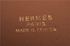 Auth HERMES Collier De Chien Ladies Leather Belt Size 70cm 27.6" Black 9134D